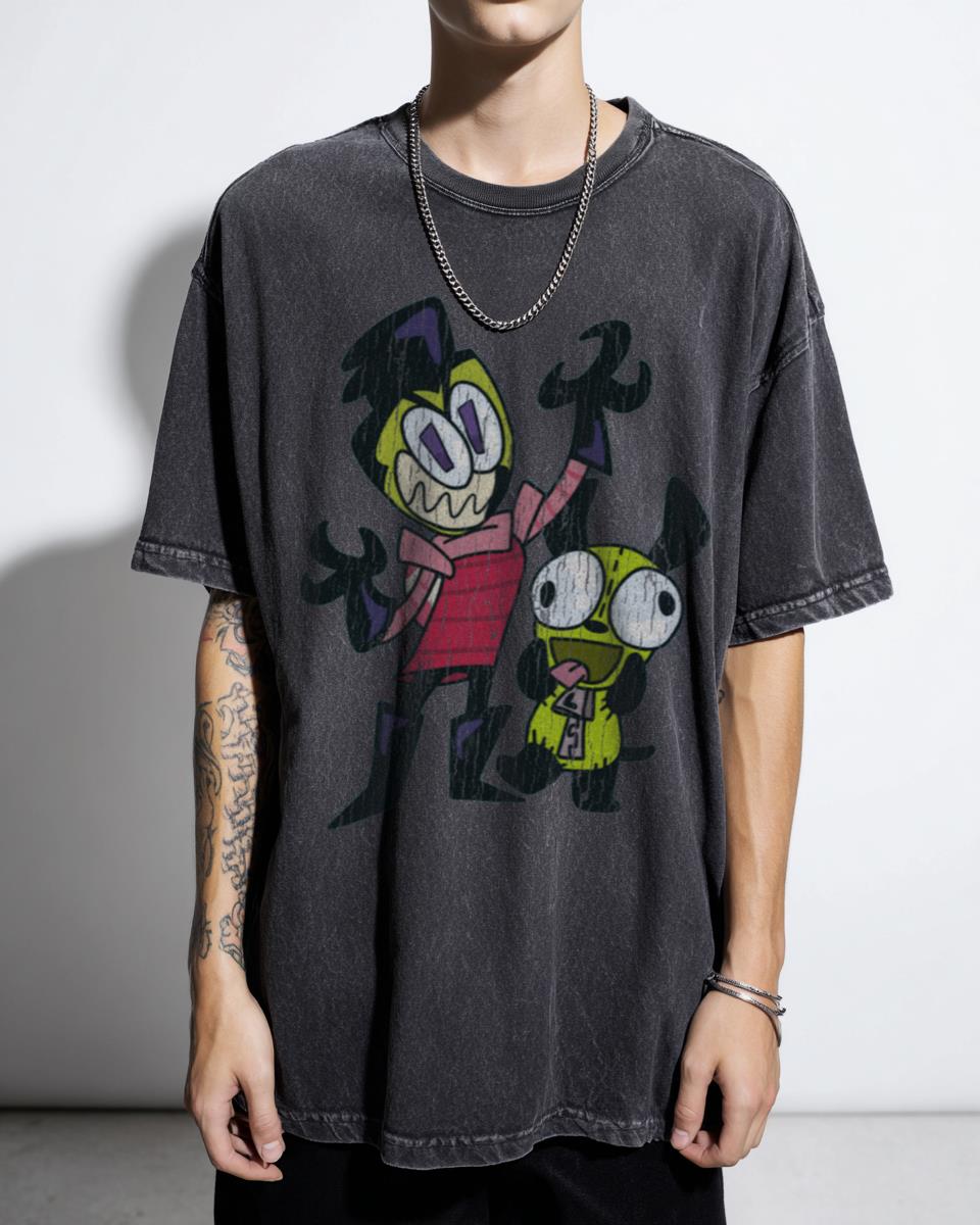Invader Zim & Gir Nicktoon Graphic Tee