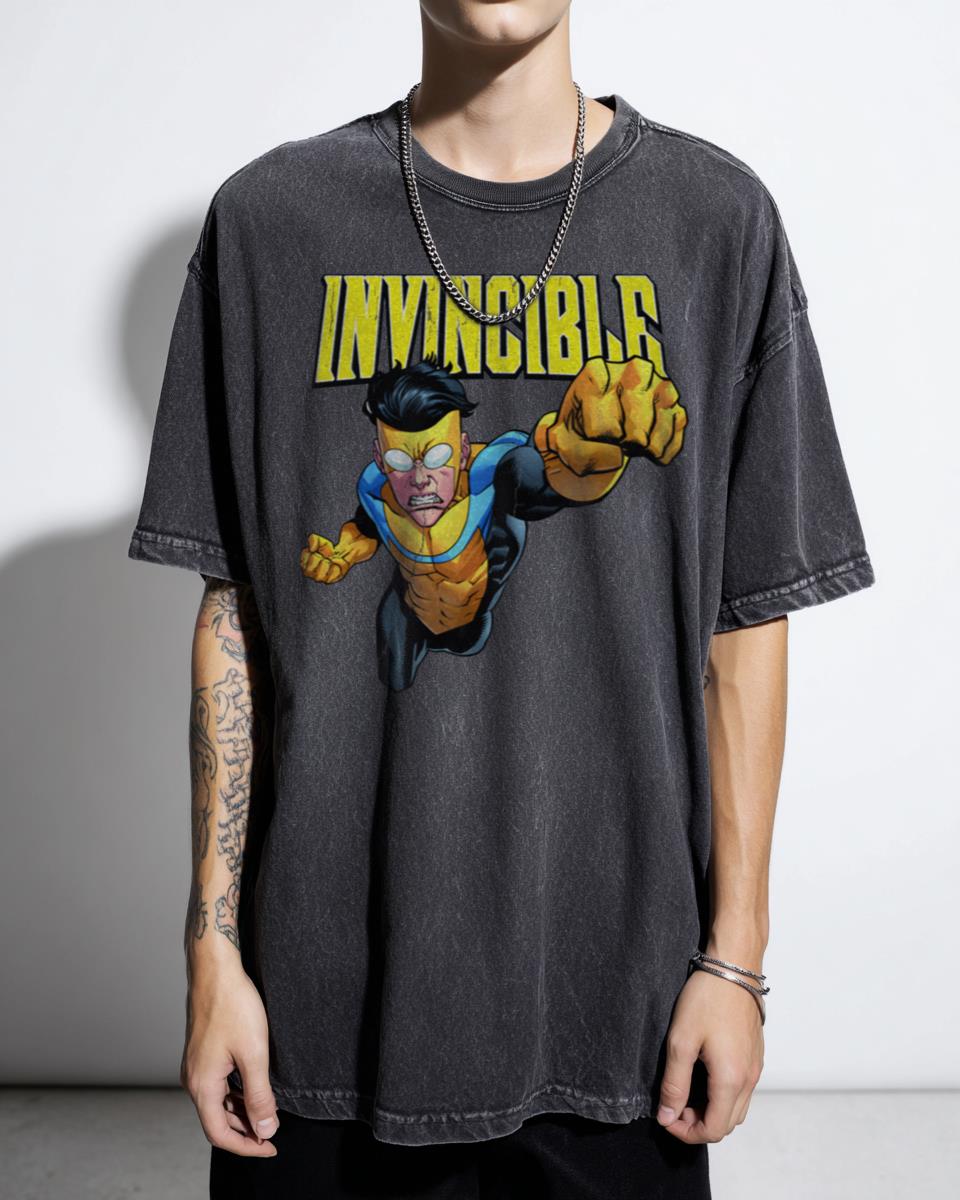 Invincible Comic Anime Hero T-Shirt - Omni-Man Mark Grayson Fan Art