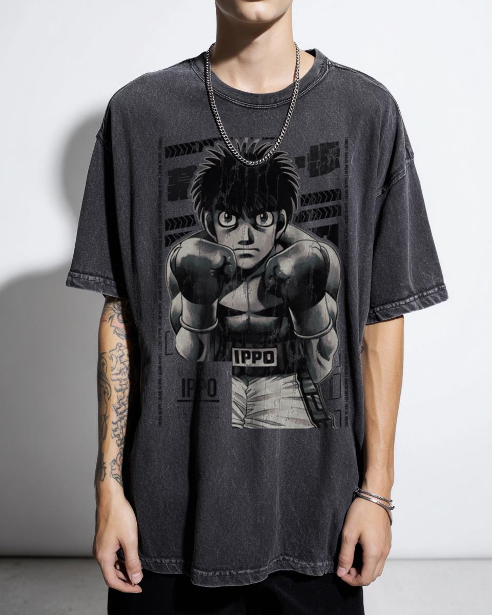Ippo Makunouchi Hajime No Ippo Manga Cover V2 T-Shirt - Japanese Boxer Anime Fan Unisex