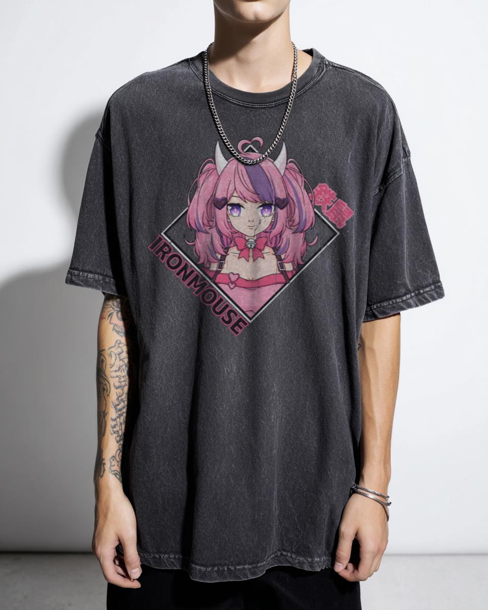 Ironmouse VTuber Anime & Manga T-Shirt - VShojo Streamer Fan