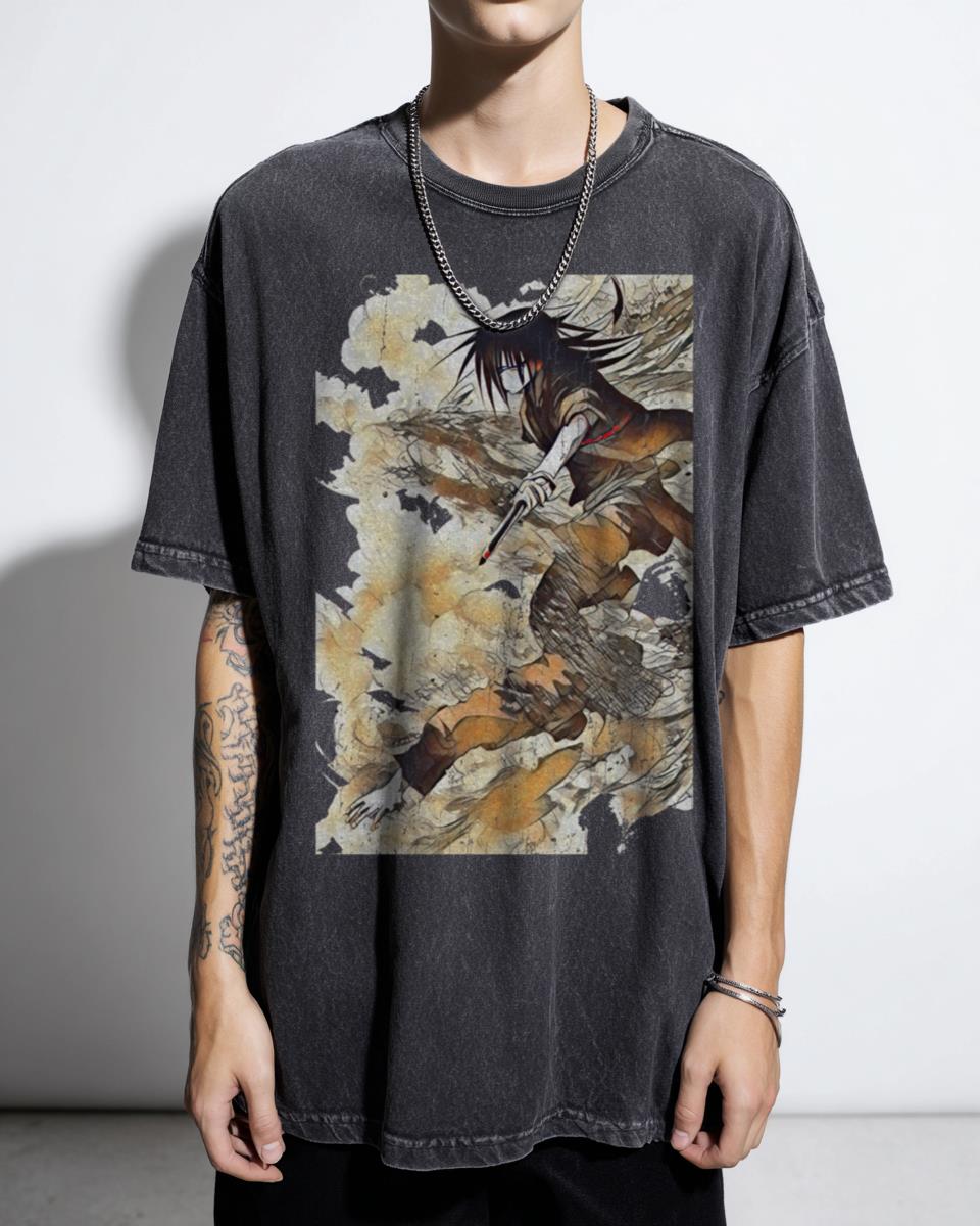 Itachi Uchiha Naruto Anime T-Shirt - Dragonball Club287 Manga Art Unisex