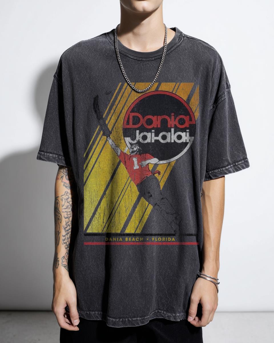 Jai Alai T-Shirt | Retro 70s 80s Vintage Sports Tee