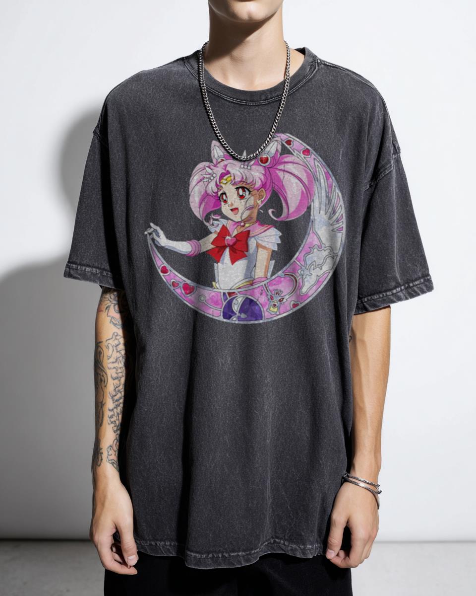 Japanese Sailor Moon Retro Anime T-Shirt - 90s Magical Girl Unisex