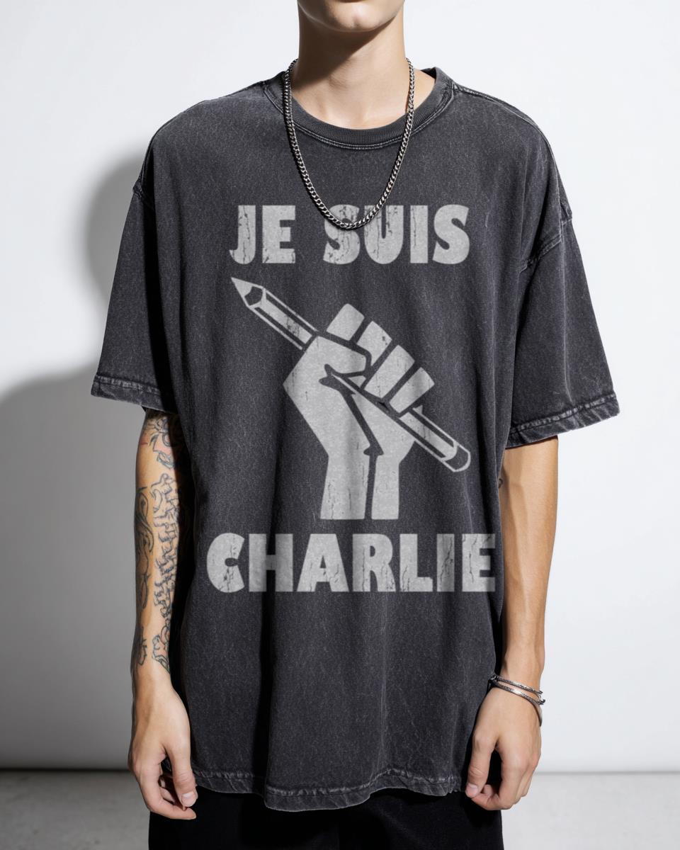 Je Suis Charlie Hebdo Tee | Freedom of Speech Solidarity Shirt