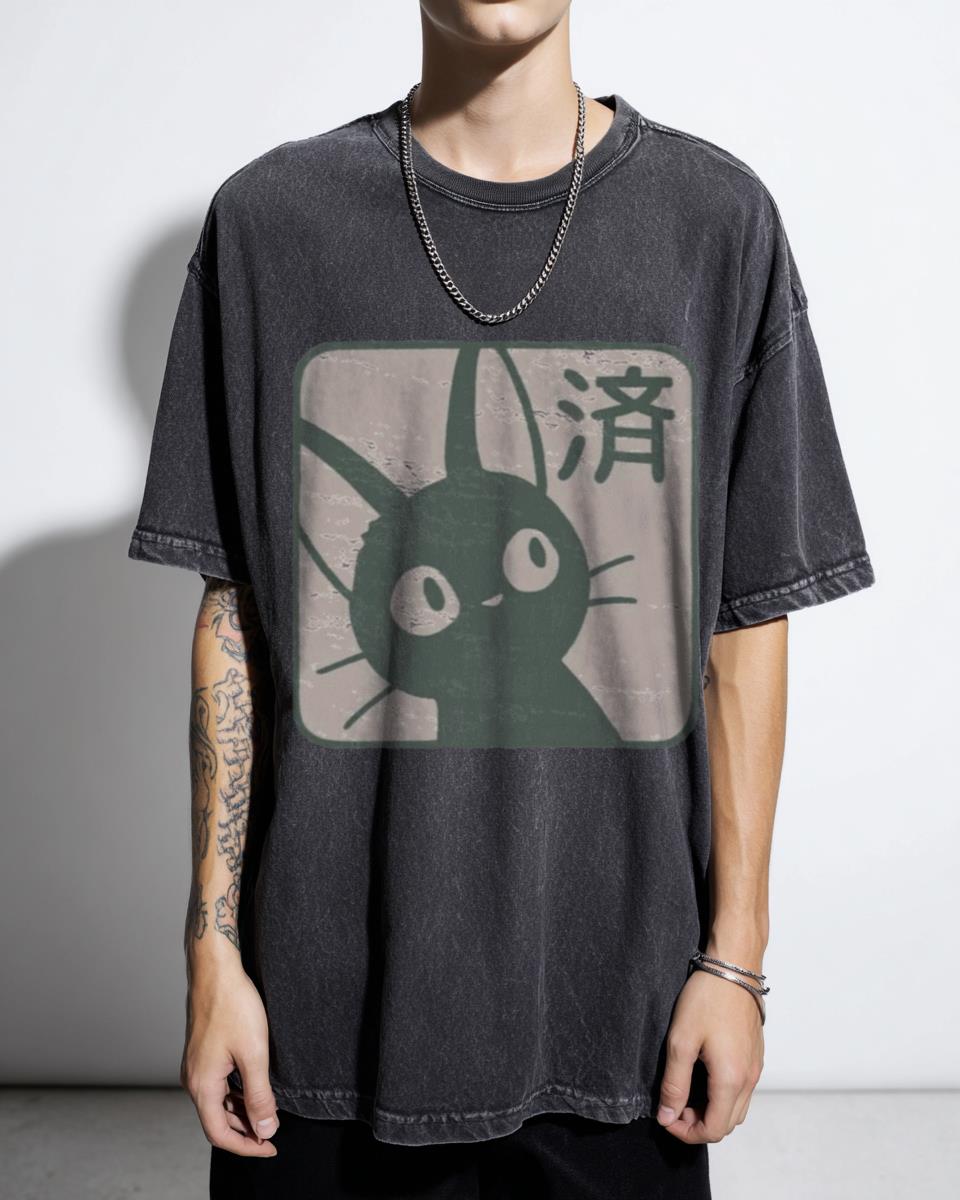 Jiji Kiki's Delivery Service Ghibli Tee | Anime Cat Familiar