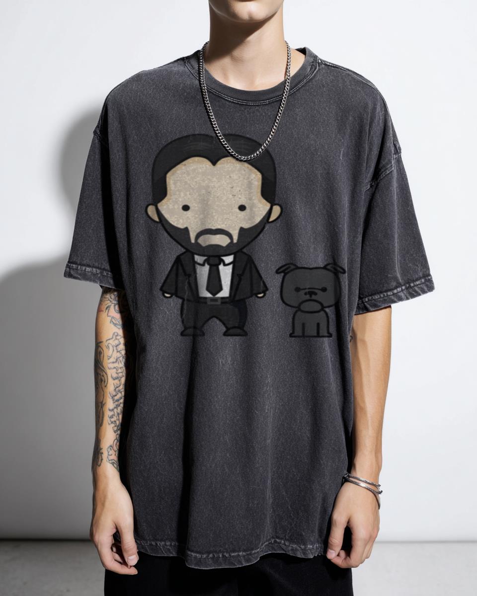 John Wick Baba Yaga Film T-Shirt - Keanu Reeves Movie Fan Gift