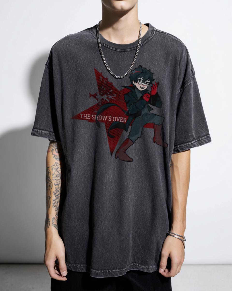 Joker Persona 5 All-Out Attack Anime T-Shirt - Ren Amamiya Kawaii Gamer