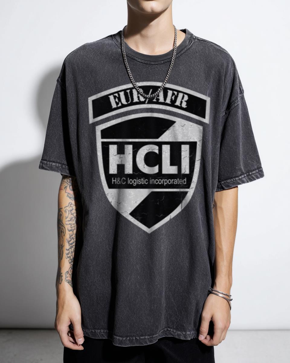 Jormungand HCLI Logo (Black Patch) Anime Arms Dealer T-Shirt - Koko Hekmatyar Manga Fan Unisex