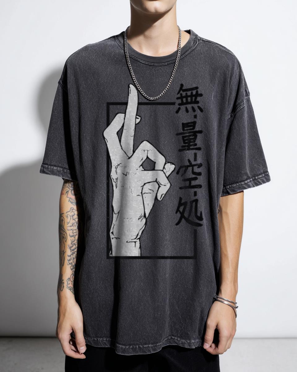 Jujutsu Kaisen Gojo Satoru Infinite Void Anime T-Shirt - Domain Expansion JJK Fan