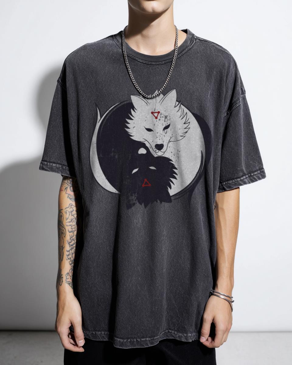 Jujutsu Kaisen Wolf Spirit T-Shirt | Chibi Anime Fan Art