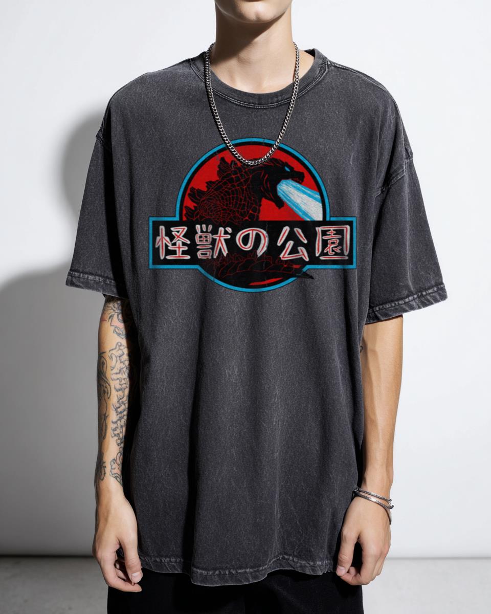 Jurassic Kaiju T-Rex Anime Dinosaur T-Shirt - Monster Manga Fan Apparel