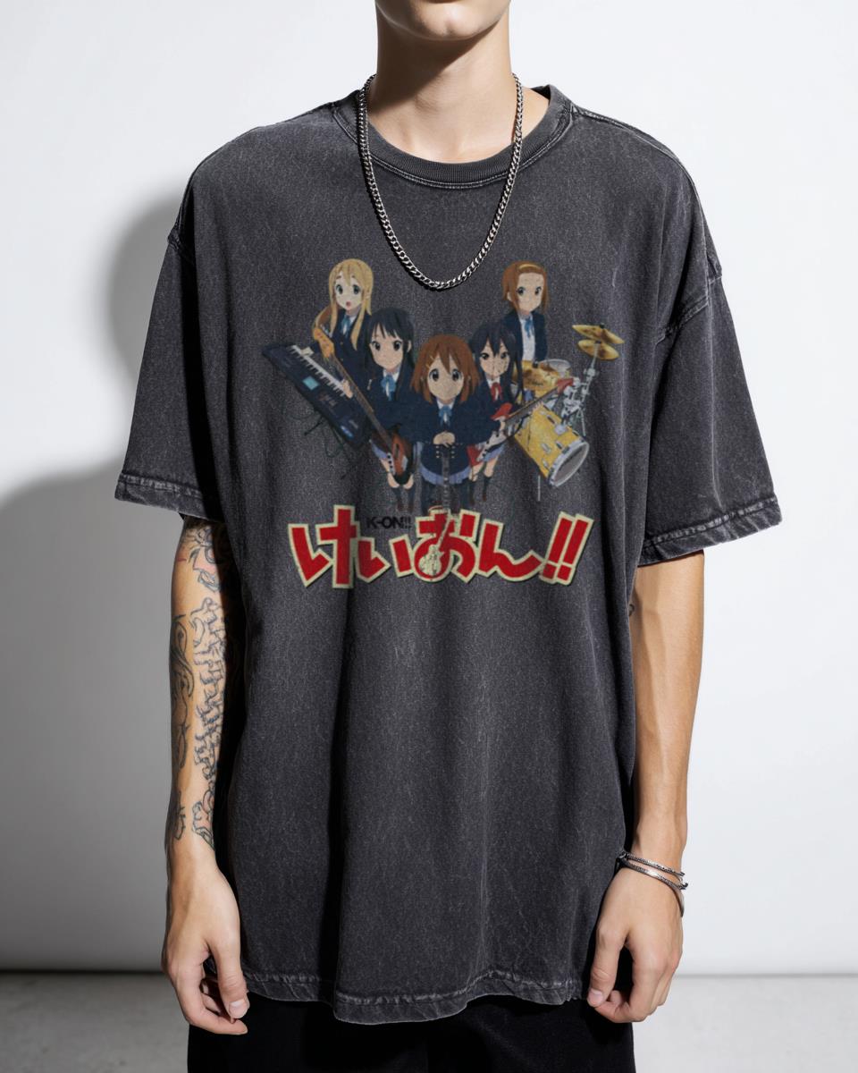 K-On! Logo T-Shirt | Afterschool Tea Time Anime Manga