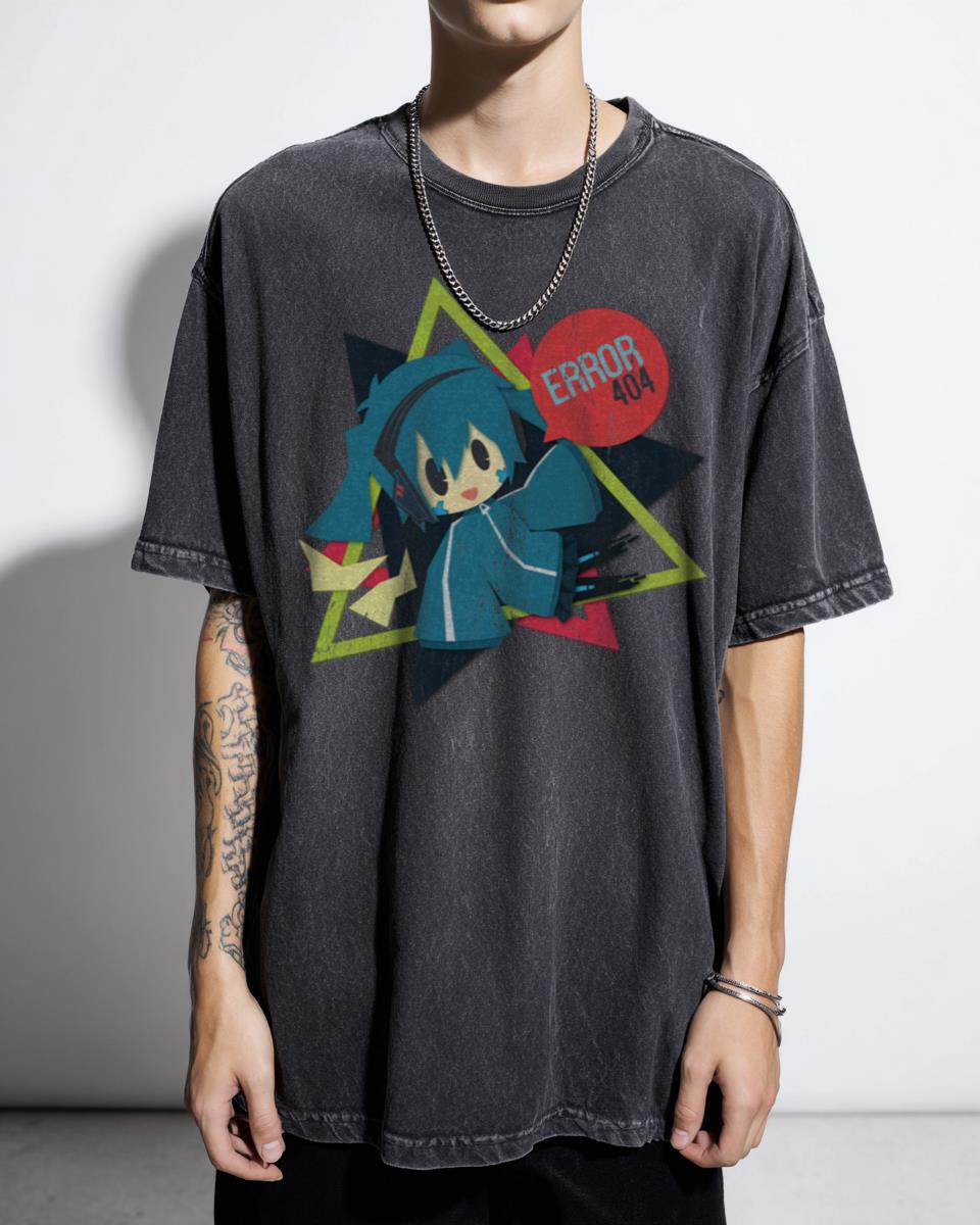 Kagerou Project ENE Cyber Girl Anime T-Shirt - Mekakucity Actors Fan Art