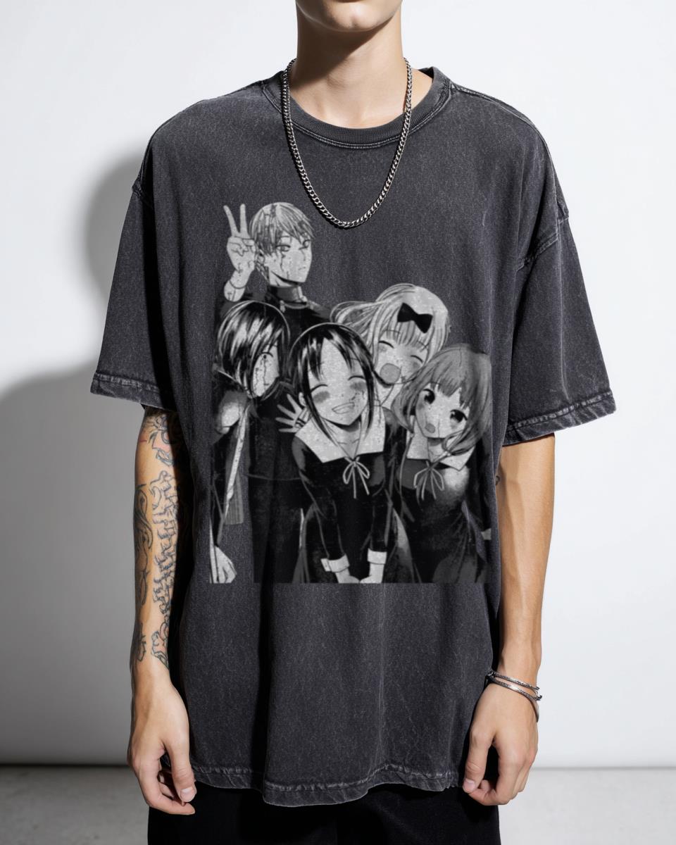 Kaguya-sama Love Is War Manga Anime T-Shirt - Chika Fujiwara Shirogane Fan Unisex