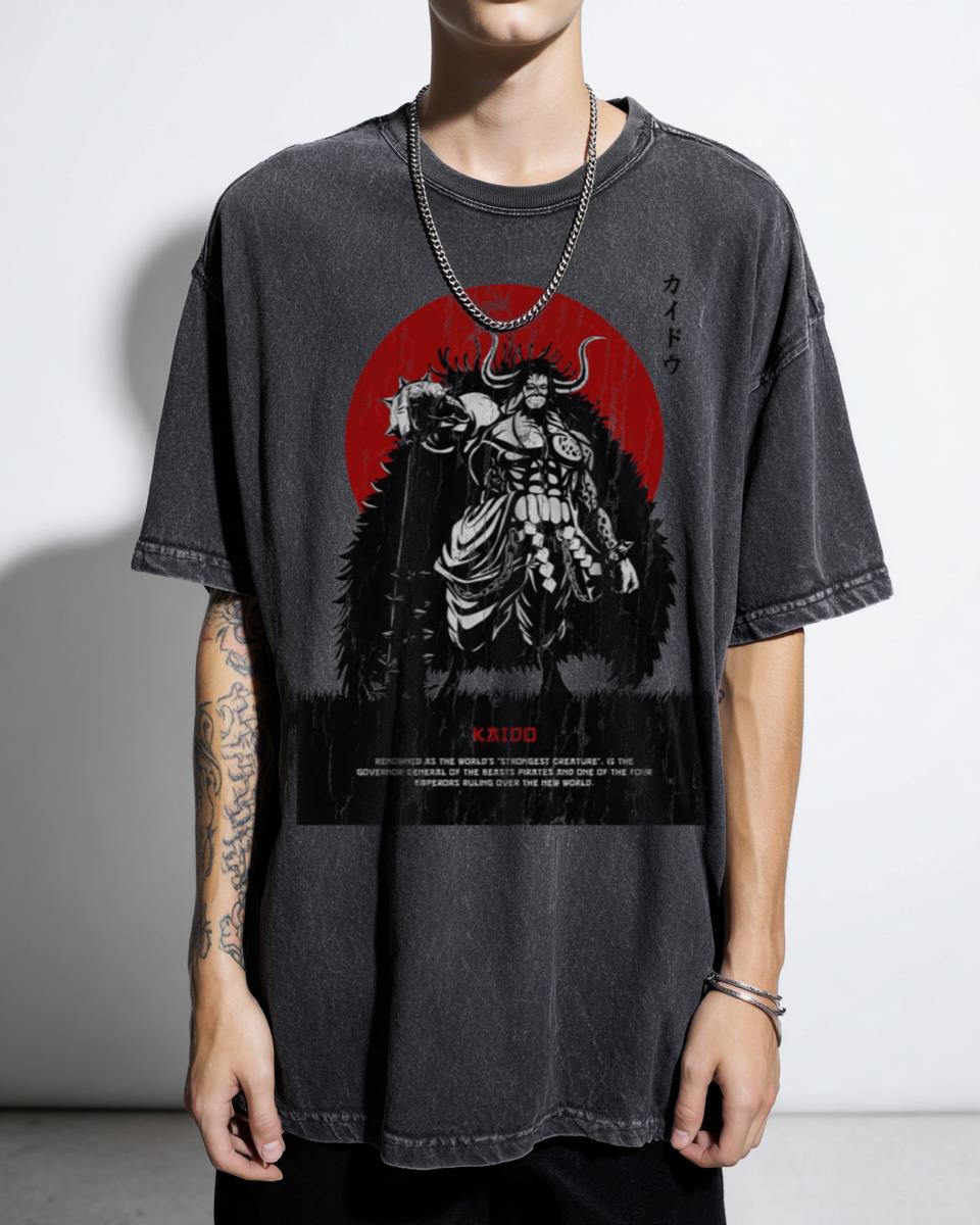 Kaido Define One Piece Anime Wano Arc T-Shirt - Yonko Manga Fan Apparel