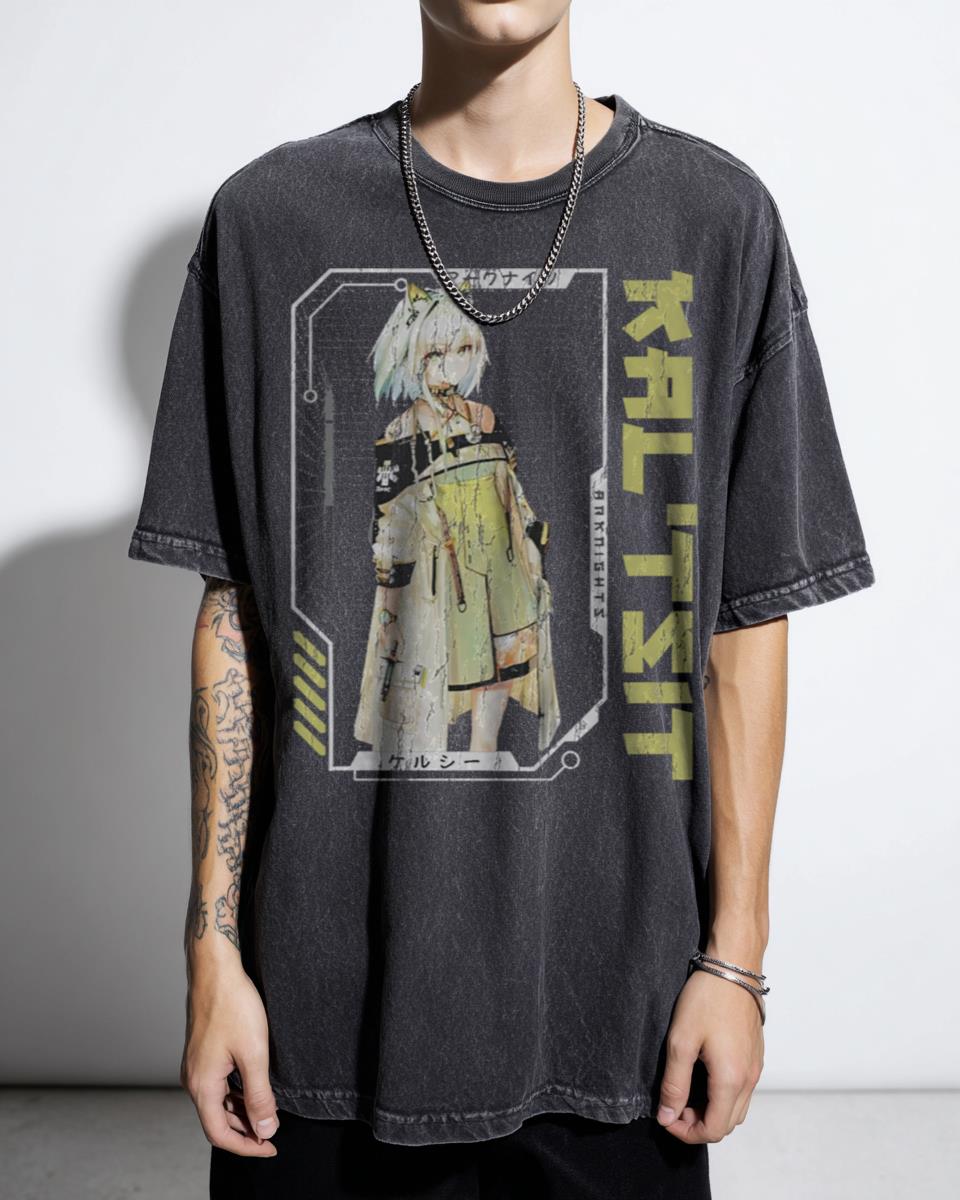 Kal'tsit Arknights Game Anime Style T-Shirt - Rhodes Island Operator Fan Unisex