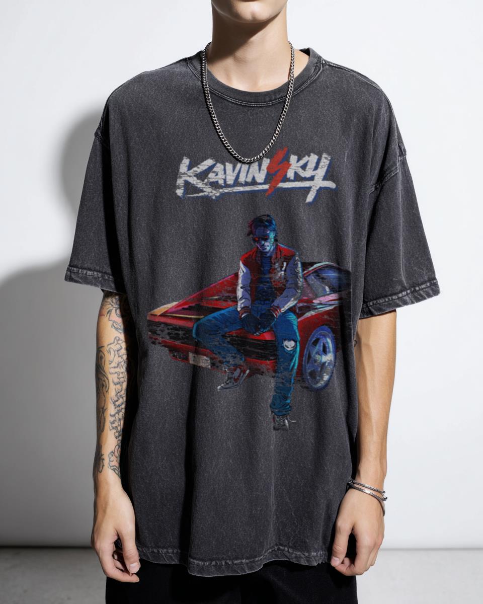 Kavinsky T-Shirt | Synthwave 80s Retro Music Car Tee