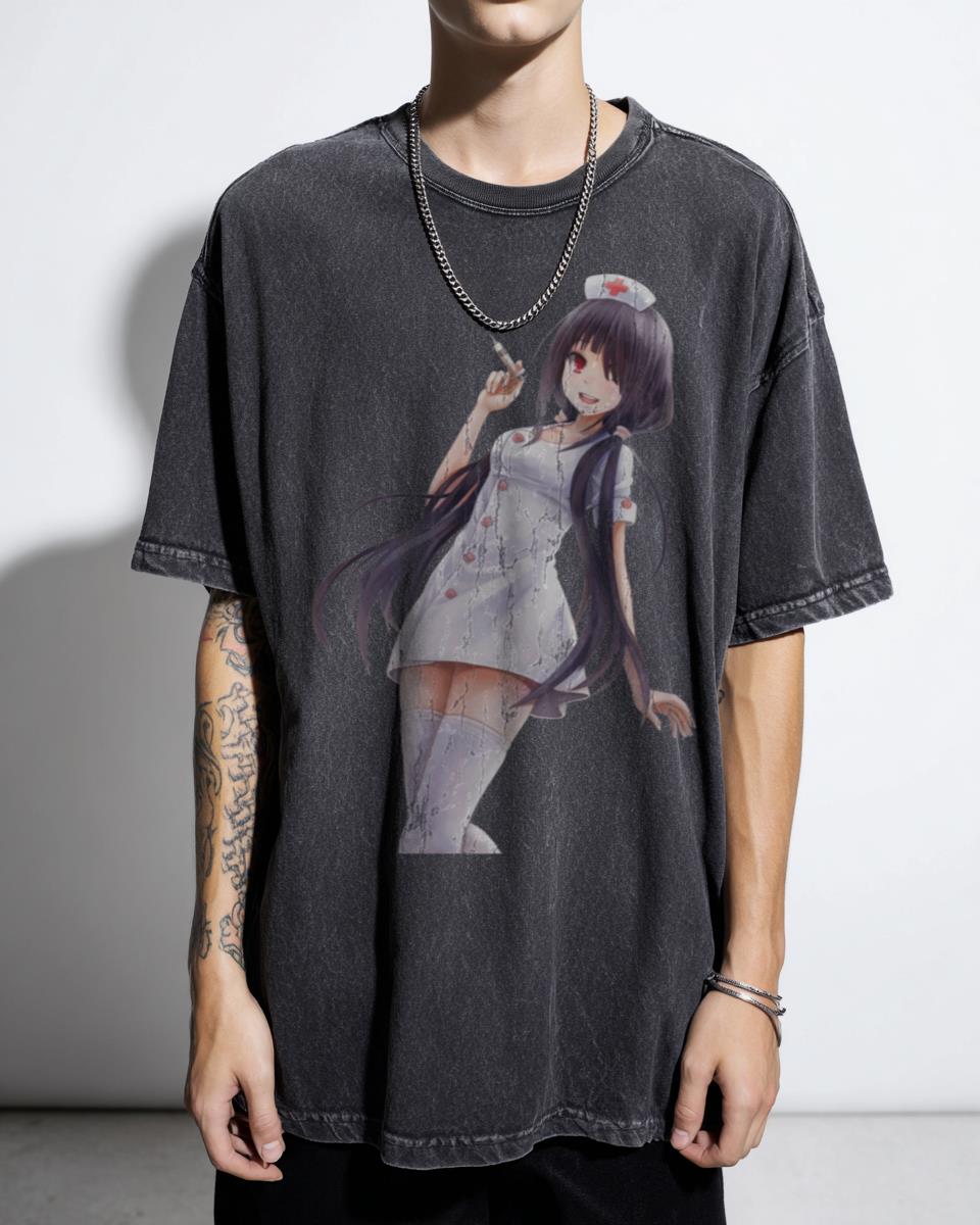 Kawaii Aesthetic Anime Girl Manga T-Shirt - Cute Japanese Cartoon Fan