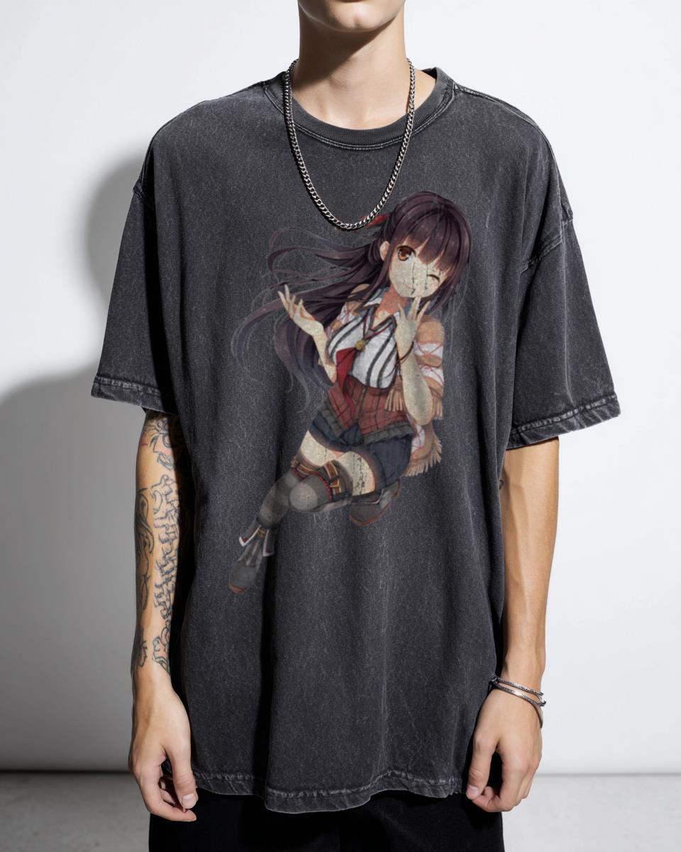 Kawaii Anime Girl Chan Art T-Shirt - Cute Japanese Manga Style Tee