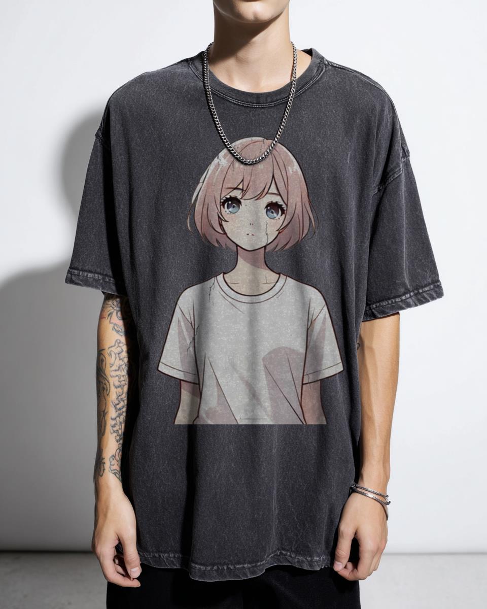 Kawaii Anime Girl Character #5 T-Shirt - Japanese Manga Style Otaku Unisex