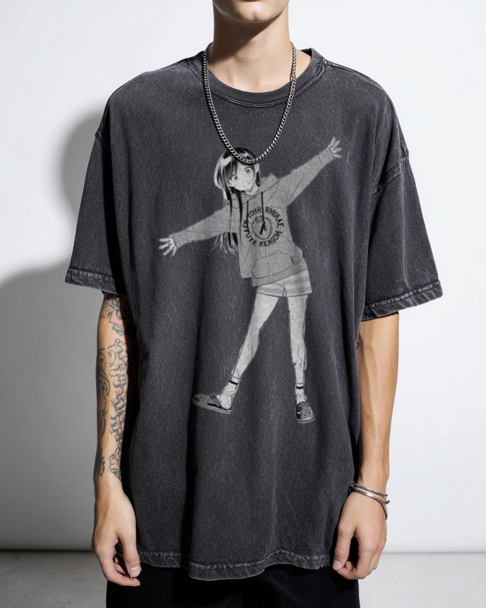 Kawaii Chizuru Rent A Girlfriend Anime T-Shirt - Japanese Manga Waifu Apparel