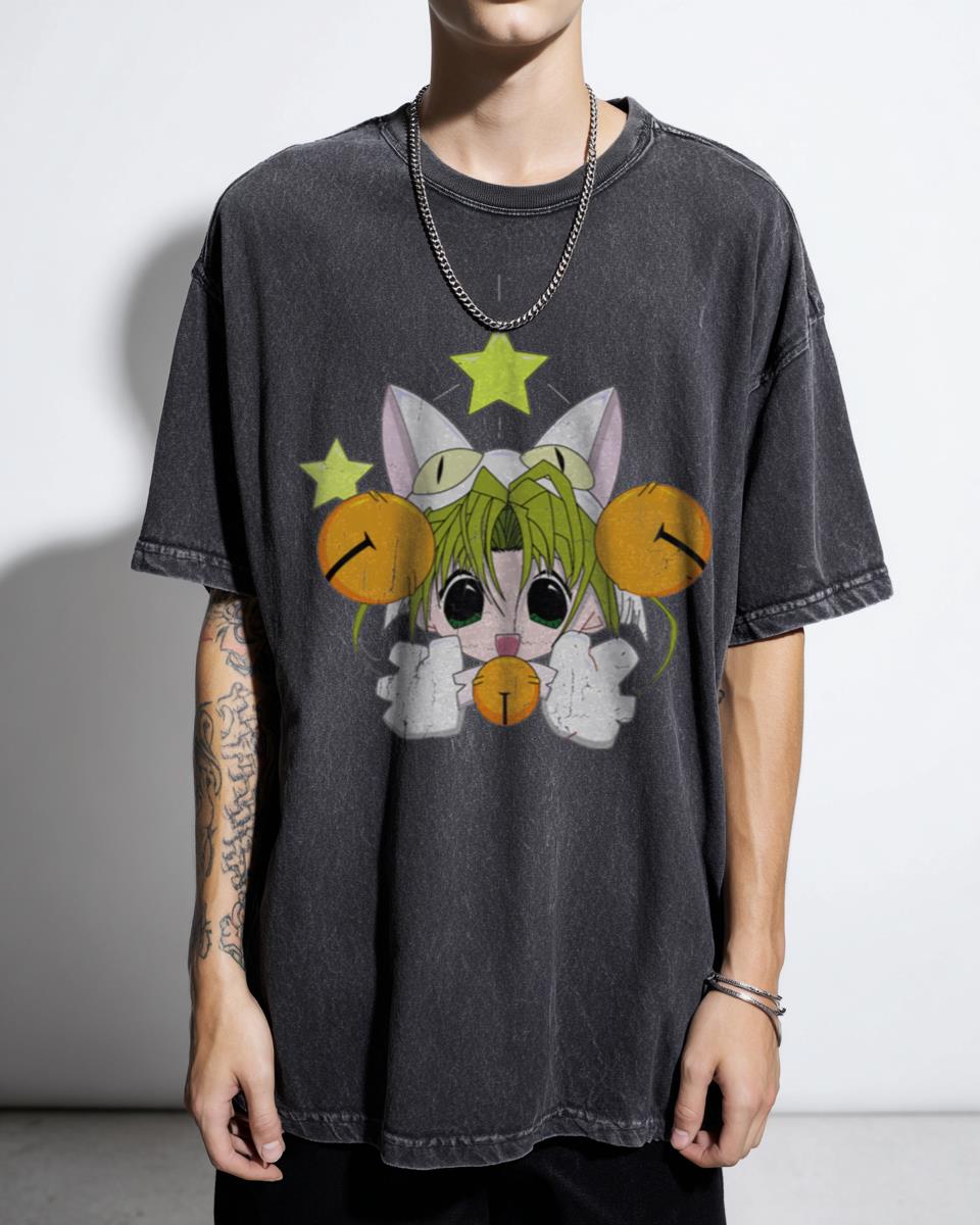 Kawaii Di Gi Charat Dejiko Anime T-Shirt - Cute Chocola Princess Manga Fan Unisex