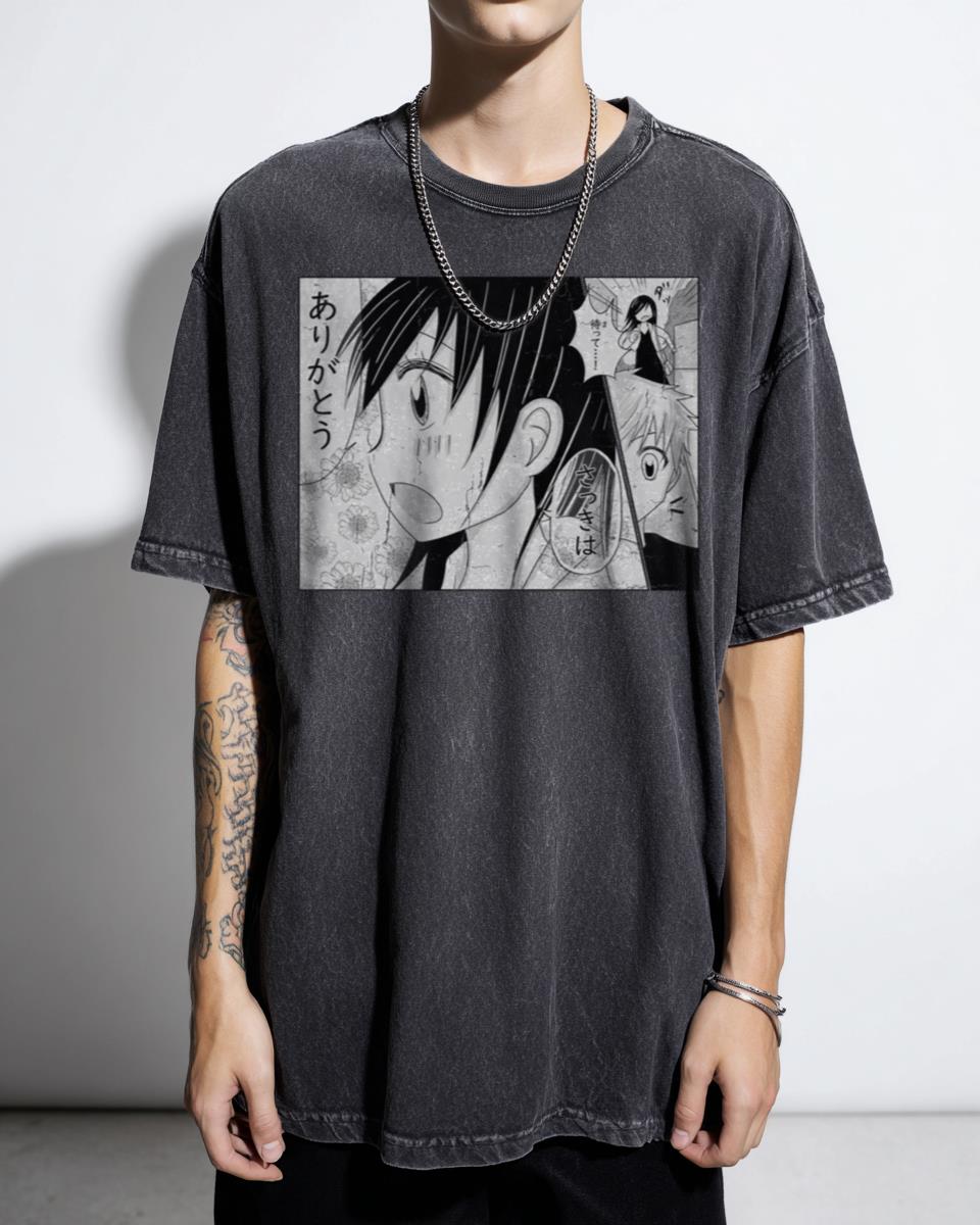 Kawaii Manga Panel T-Shirt - Japanese Art Otaku Fashion for Girls