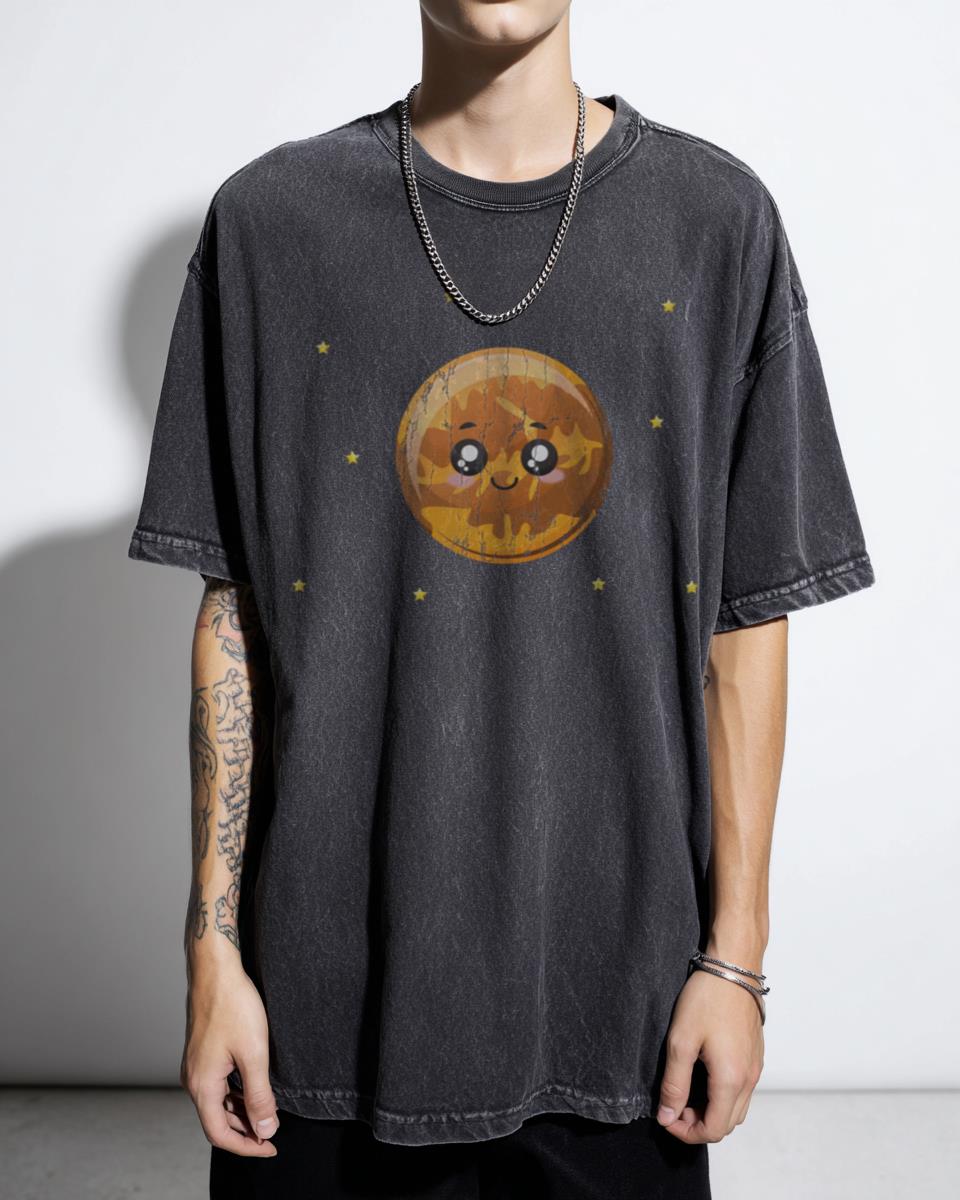 Kawaii Mercury Planet Tee - Cute Astronomy Fan Gift