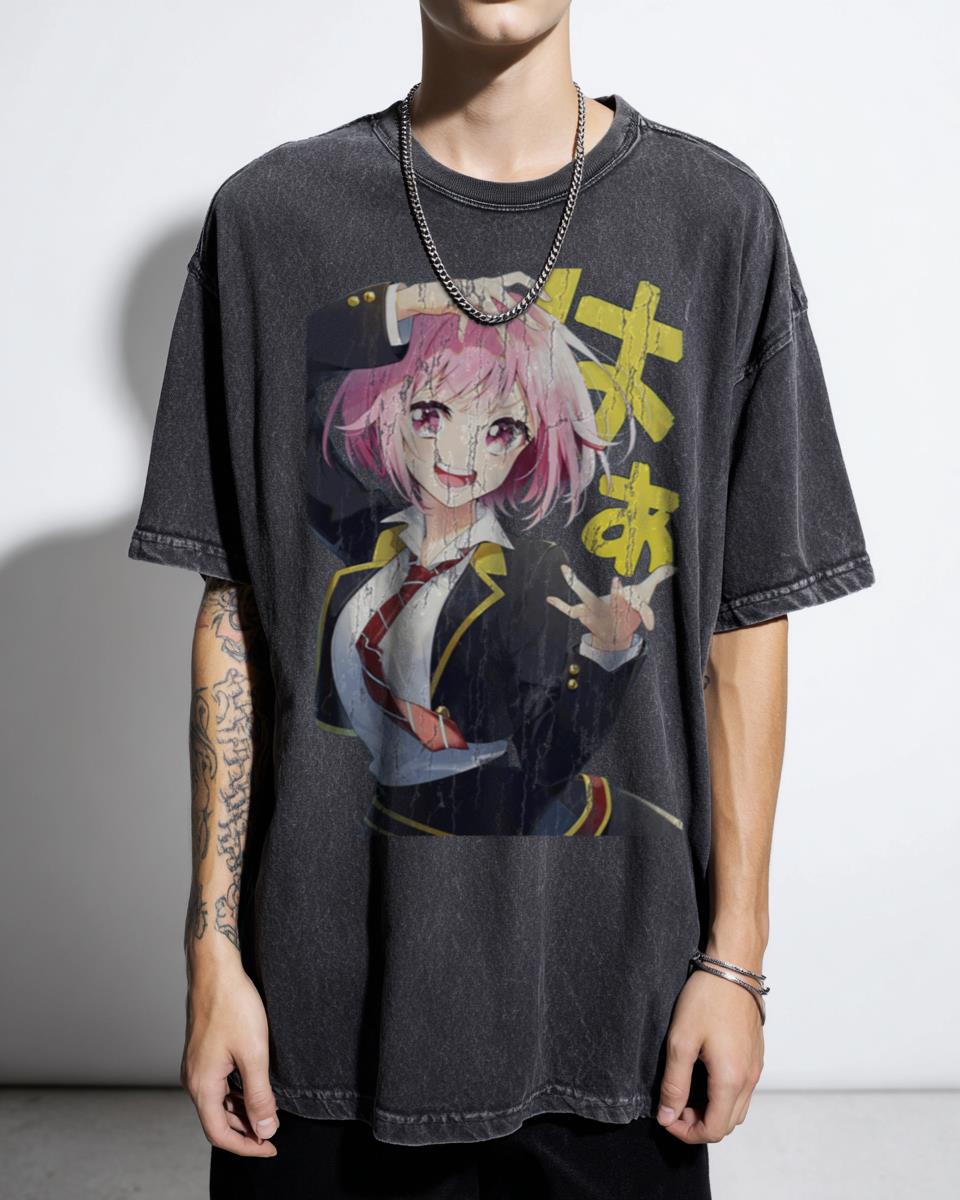 Kawaii Otori Emu Chibi Anime T-Shirt - Project Sekai Fan Art Gift Unisex