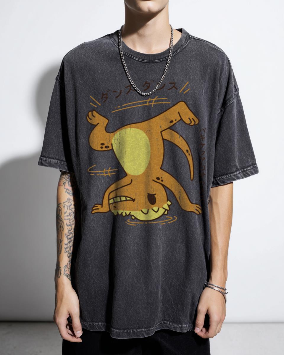 Kawaii Pachycephalosaurus Cute Japanese Dinosaur T-Shirt - Anime Style Dino Tee