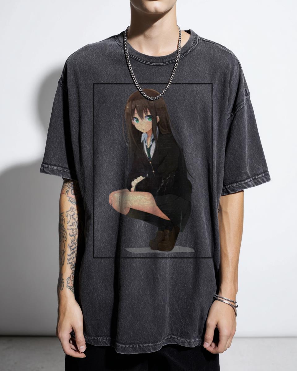 Kawaii Rin Shibuya Anime Girl T-Shirt - Cute Manga Otaku Fan Unisex