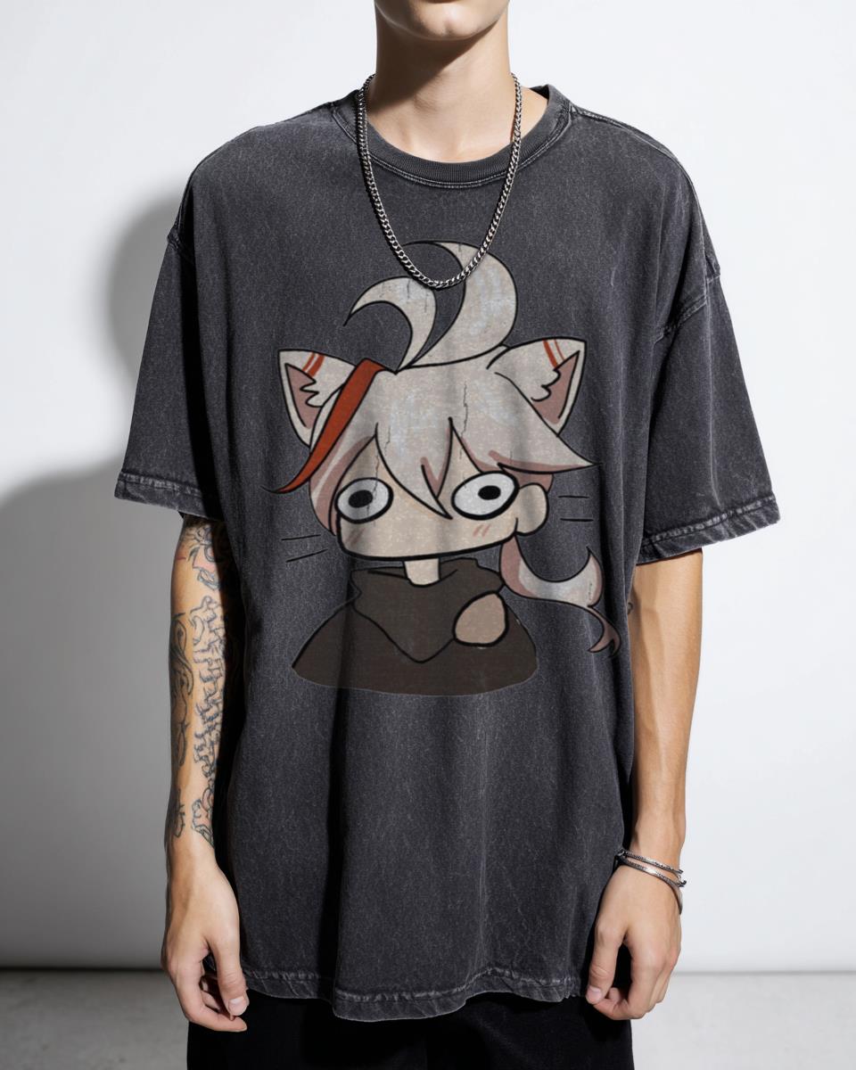 Kazuha Genshin Impact Anime Game T-Shirt - Anemo Samurai Fan Apparel