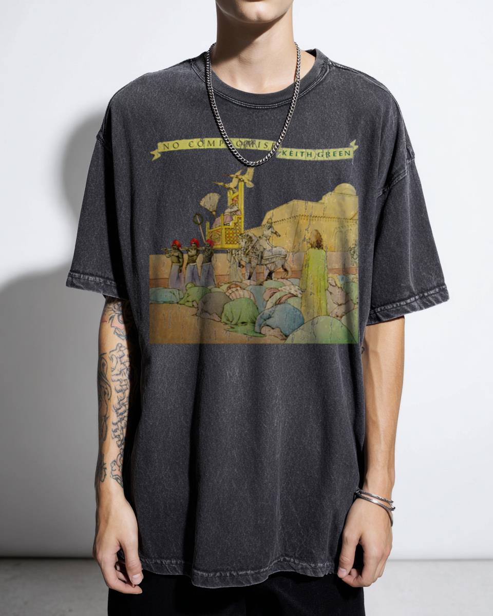 Keith Green 'No Compromise' T-Shirt - Retro Christian Music