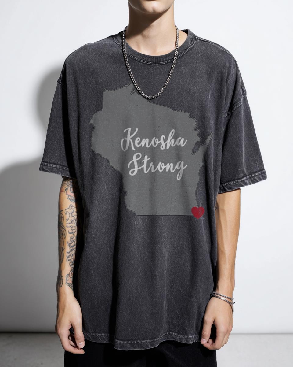 Kenosha Strong Solidarity T-Shirt - Community Support & Resilience Graphic for Unisex