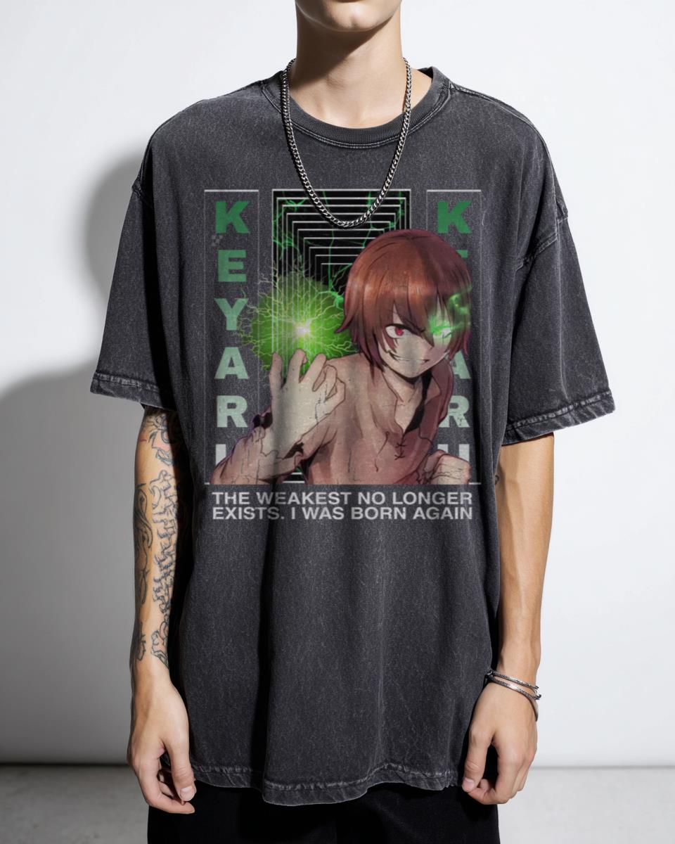 Keyaru Redo of Healer Anime T-Shirt - Kaifuku Jutsushi no Yarinaoshi Fan Unisex