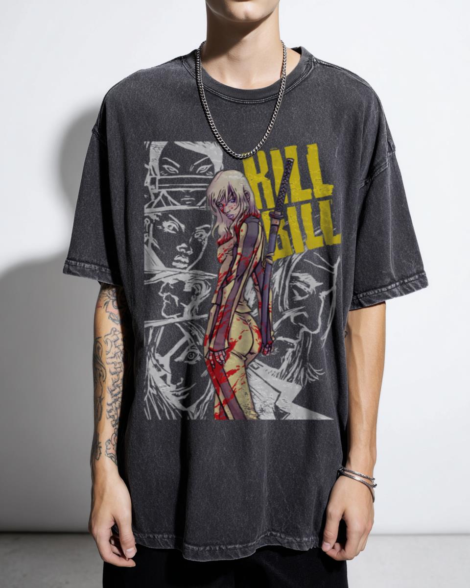 Kill Bill Anime Vol. 1 Ninja Style Graphic Tee