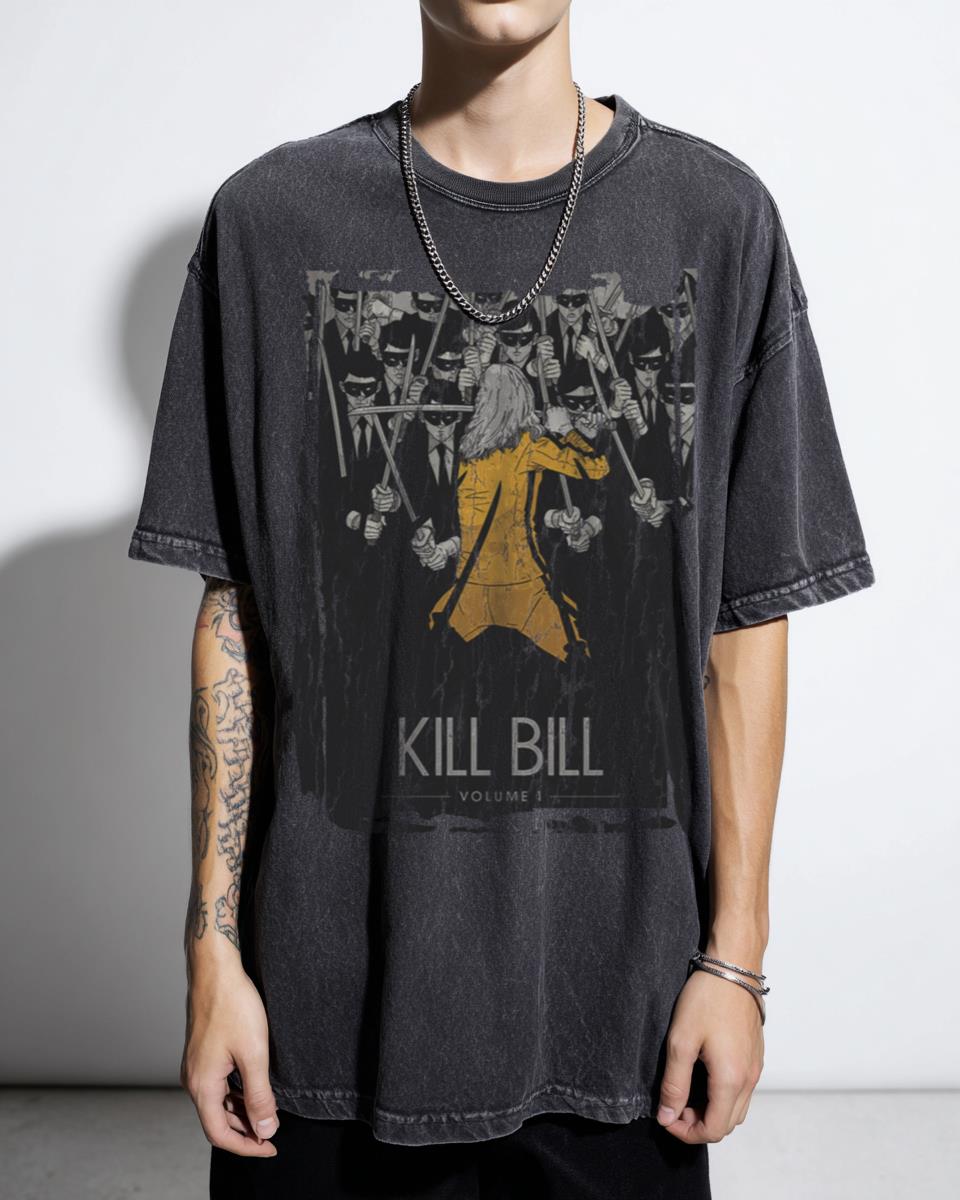 Kill Bill Movie Poster T-Shirt - Quentin Tarantino Cult Classic Unisex Tee