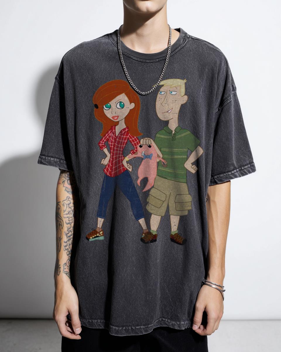 Kim Possible Amy Rory Anime Classic Cartoon T-Shirt - 2000s Nostalgia Gift