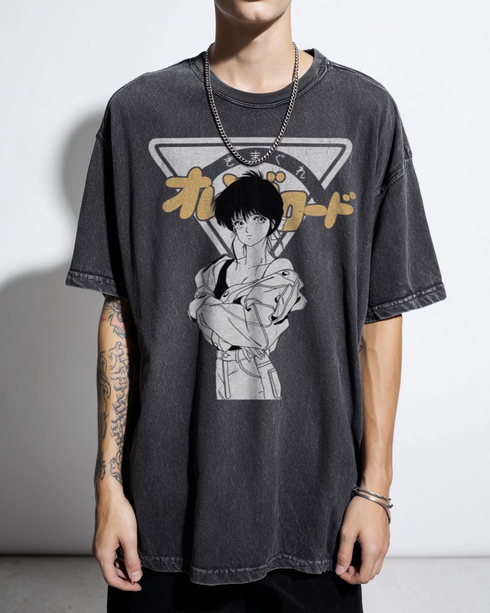 Kimagure Orange Road 80s Anime T-Shirt - Retro Manga Art Unisex Tee