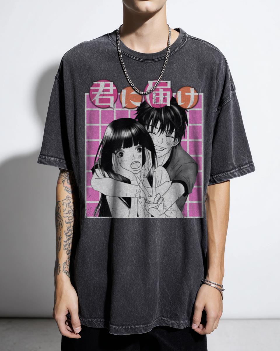 Kimi ni Todoke Anime Characters T-Shirt - Sawako Kuronuma Romantic Manga