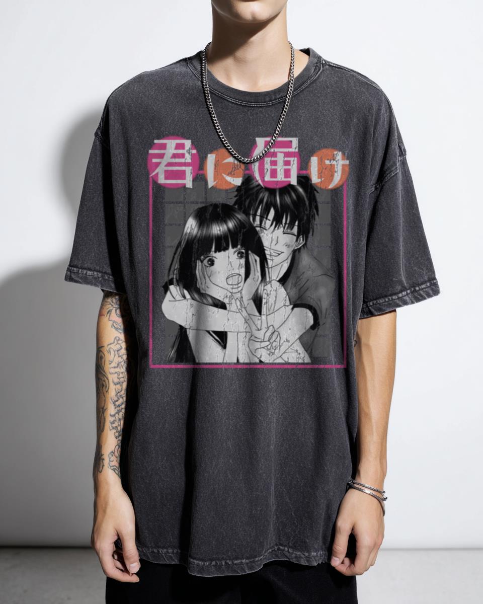 Kimi ni Todoke Sawako & Shota Anime T-Shirt - Romantic Manga Fan Unisex