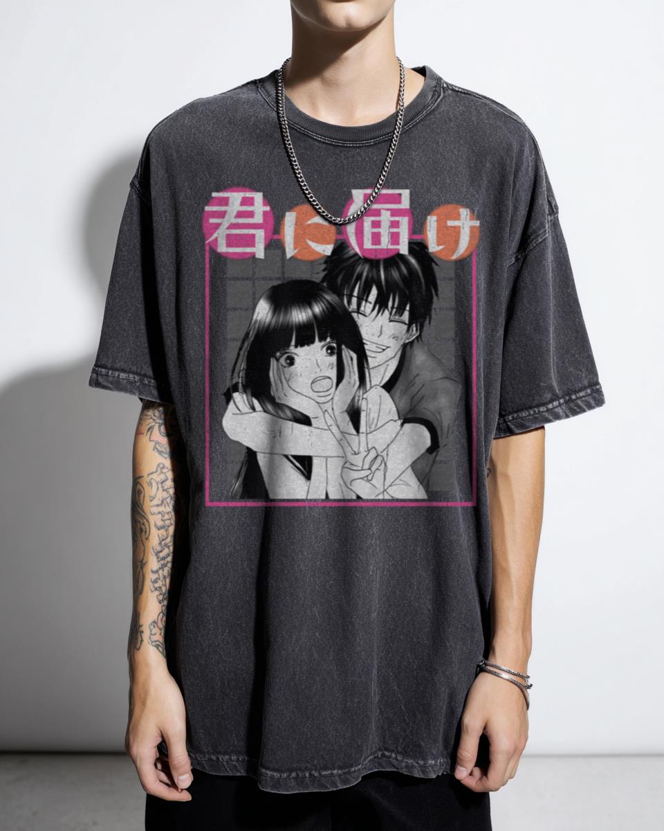 Kimi ni Todoke Sawako & Shota Anime T-Shirt - Romantic Manga Fan Unisex