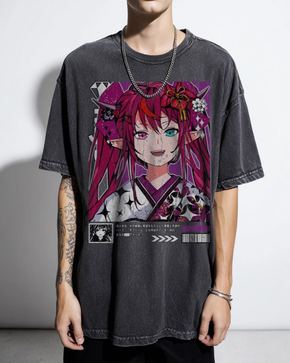 Kimono IRyS Hololive VTuber T-Shirt - Japanese Idol Fan Unisex