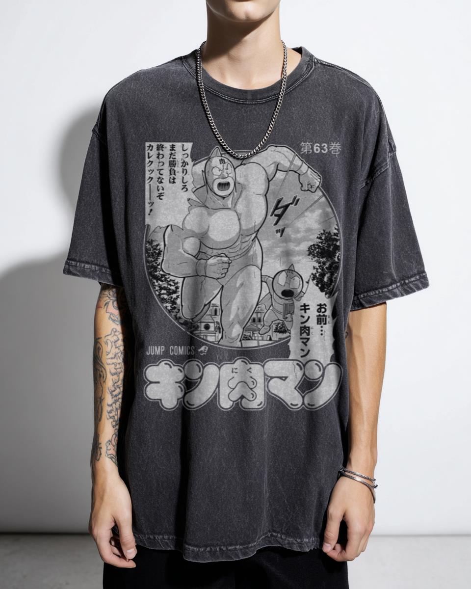 Kinnikuman Muscle Manga T-Shirt | Japanese Jump Comics Fan Tee