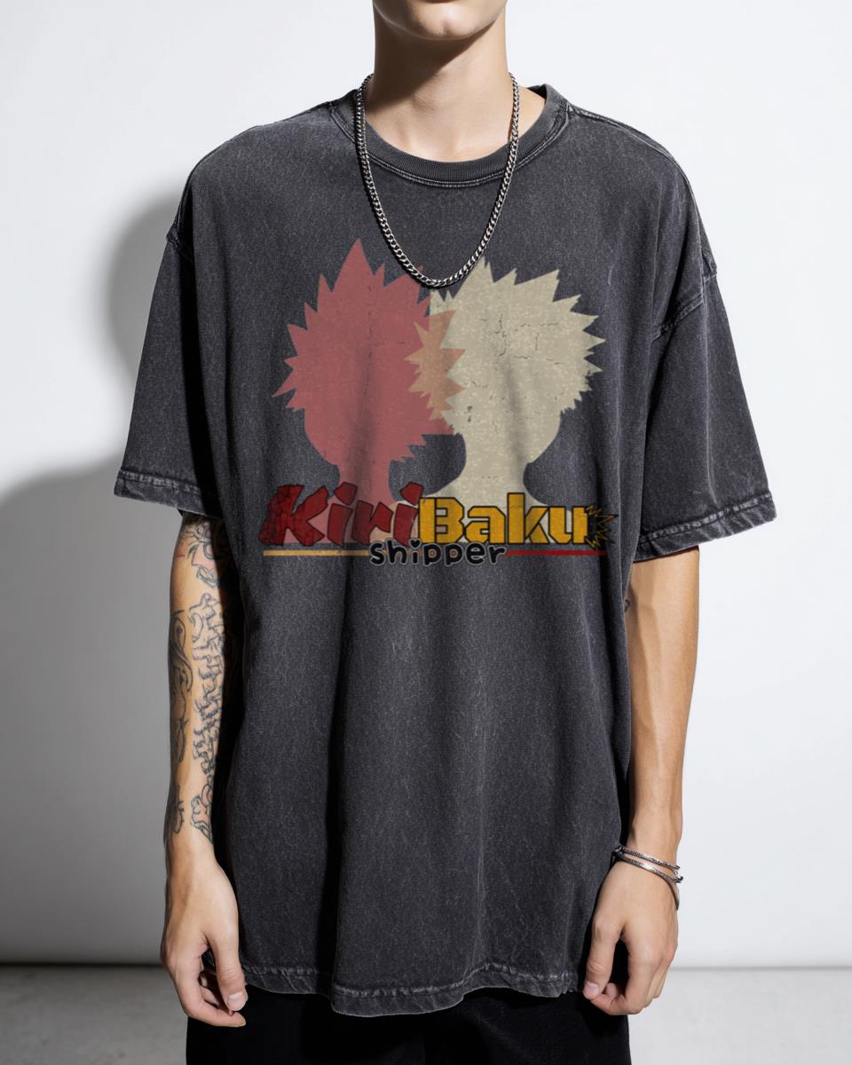 Kiribaku Shipper My Hero Academia T-Shirt - Bakugou & Kirishima Fan