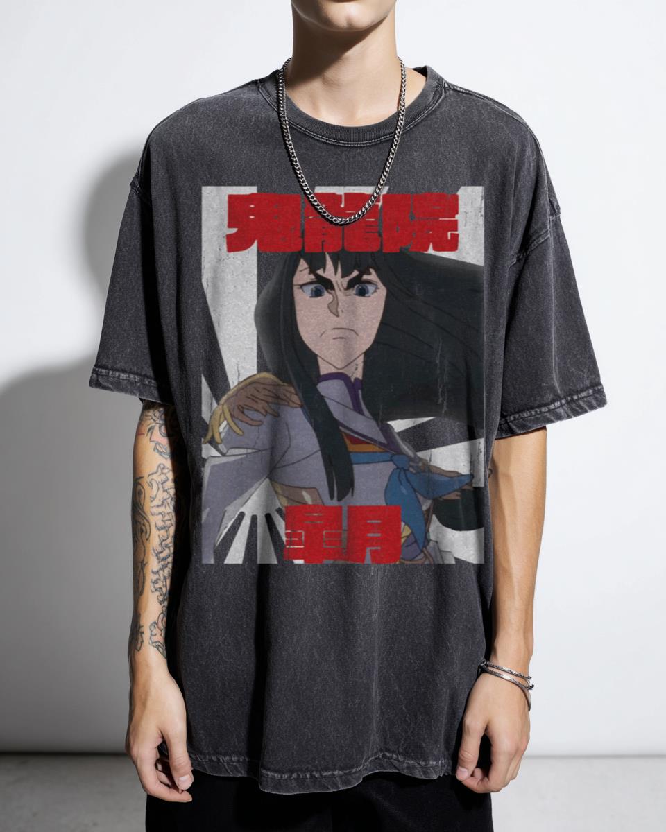 Kiryuin Satsuki Kill La Kill T-Shirt - Elite Four Anime Fan