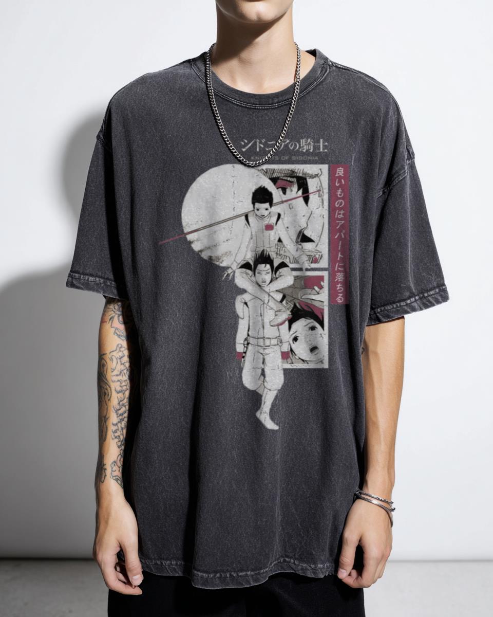 Knights of Sidonia 'Heroes' V2 Anime T-Shirt - Tsutomu Nihei Manga Sci-Fi Art for Unisex