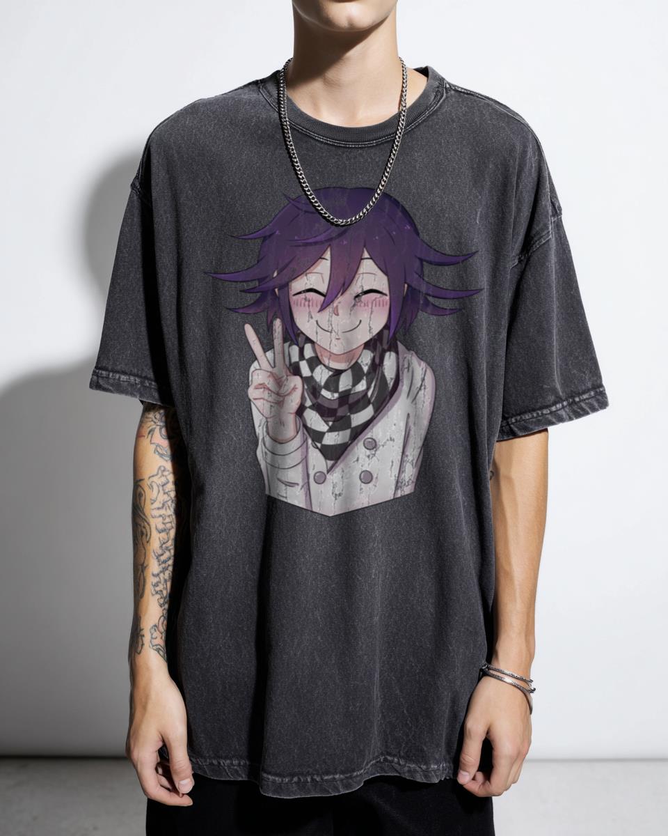 Kokichi Oma Danganronpa V3 Cute Anime T-Shirt - Manga Fanart