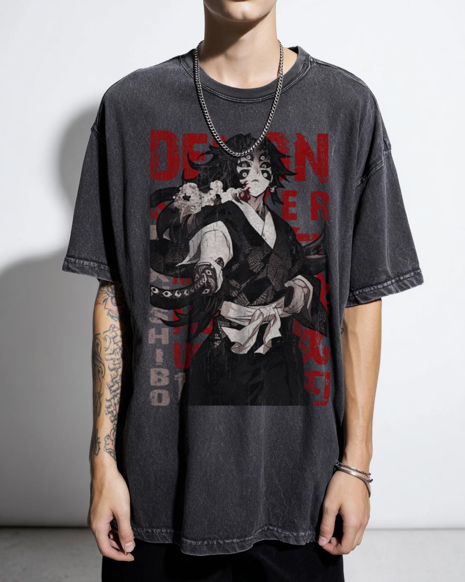 Kokushibo Upper Moon Demon Slayer T-Shirt - Anime Manga Fan Unisex