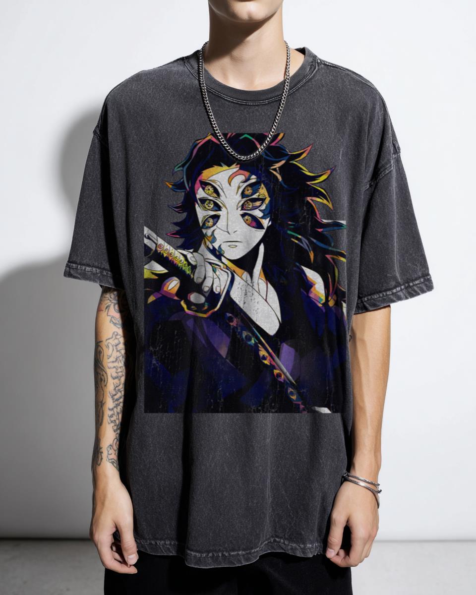 Kokushibo Upper Moon Demon Slayer T-Shirt - Anime Manga Pop Art Unisex
